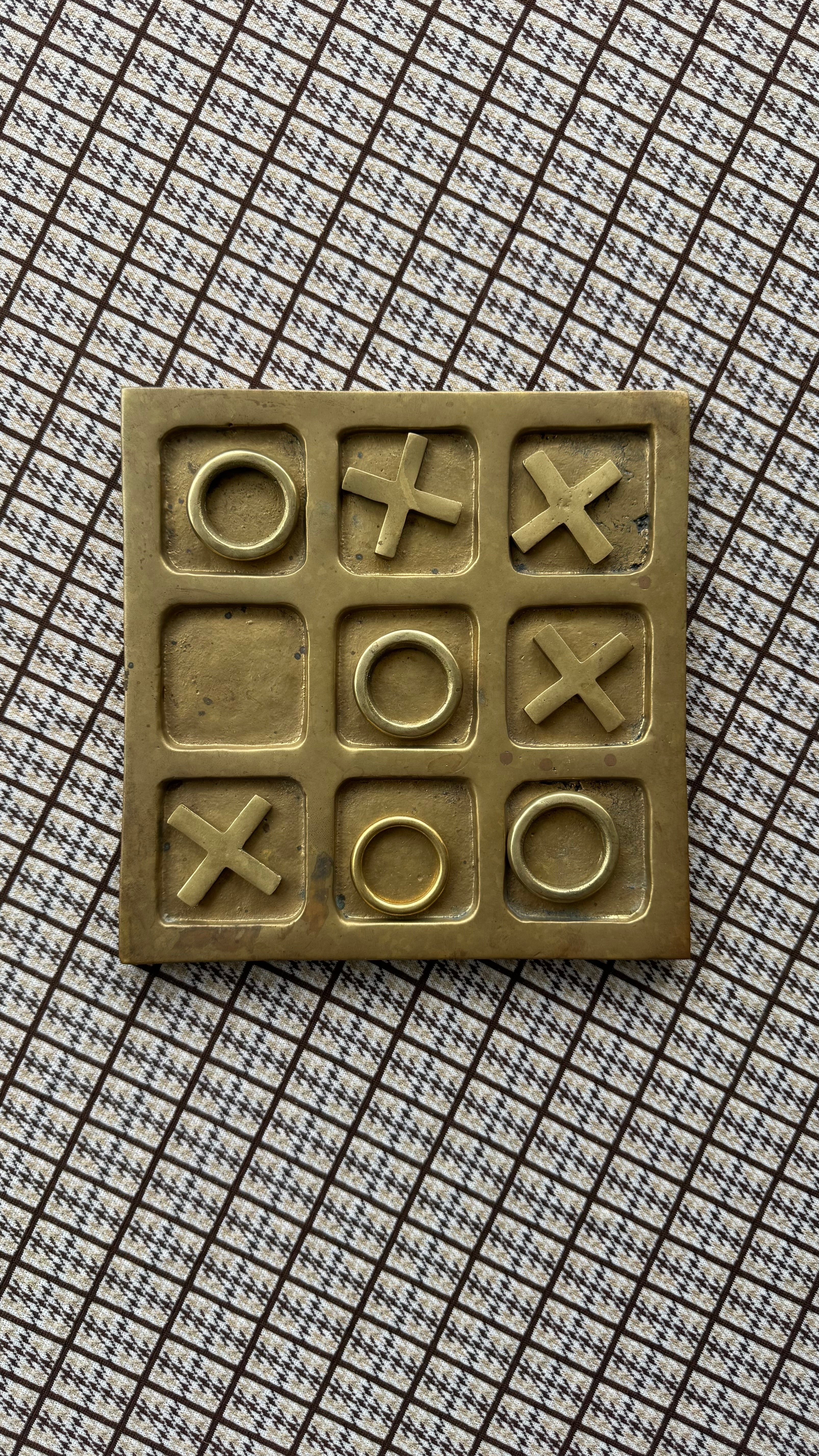 Brass Tic Tac Toe