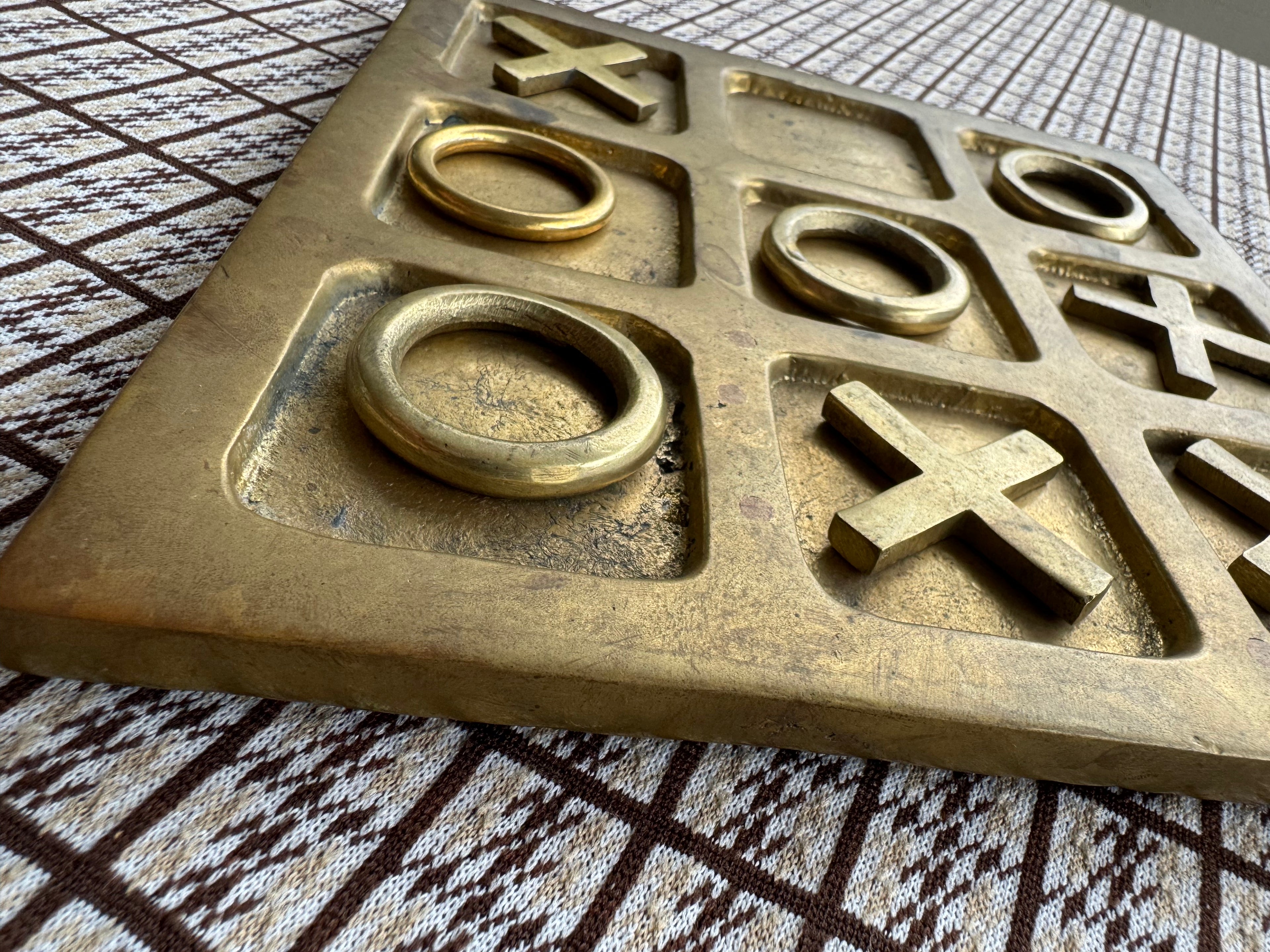 Brass Tic Tac Toe